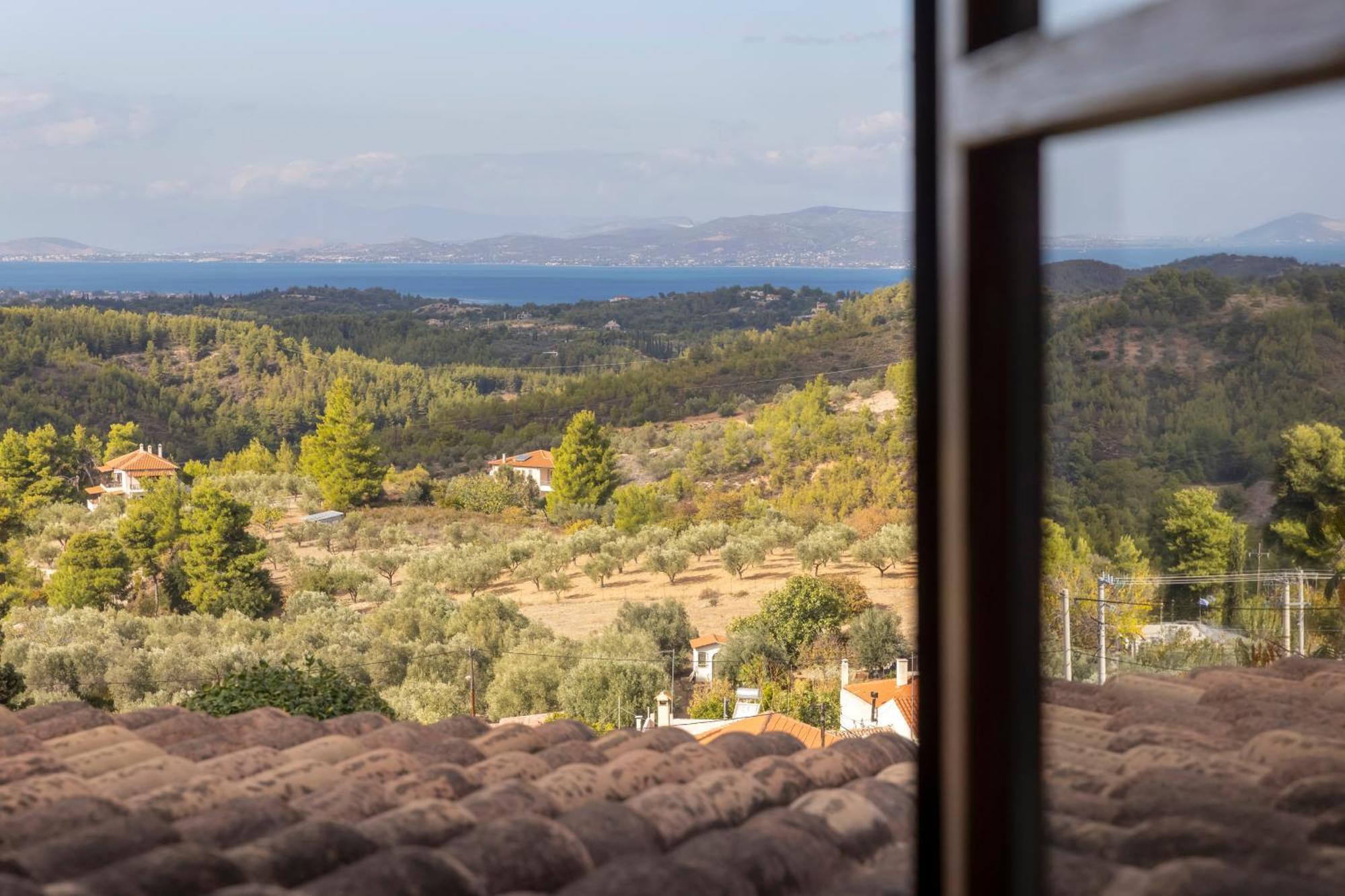 Villa Marrone Splendid Seaview Markopoulon Oropou Экстерьер фото