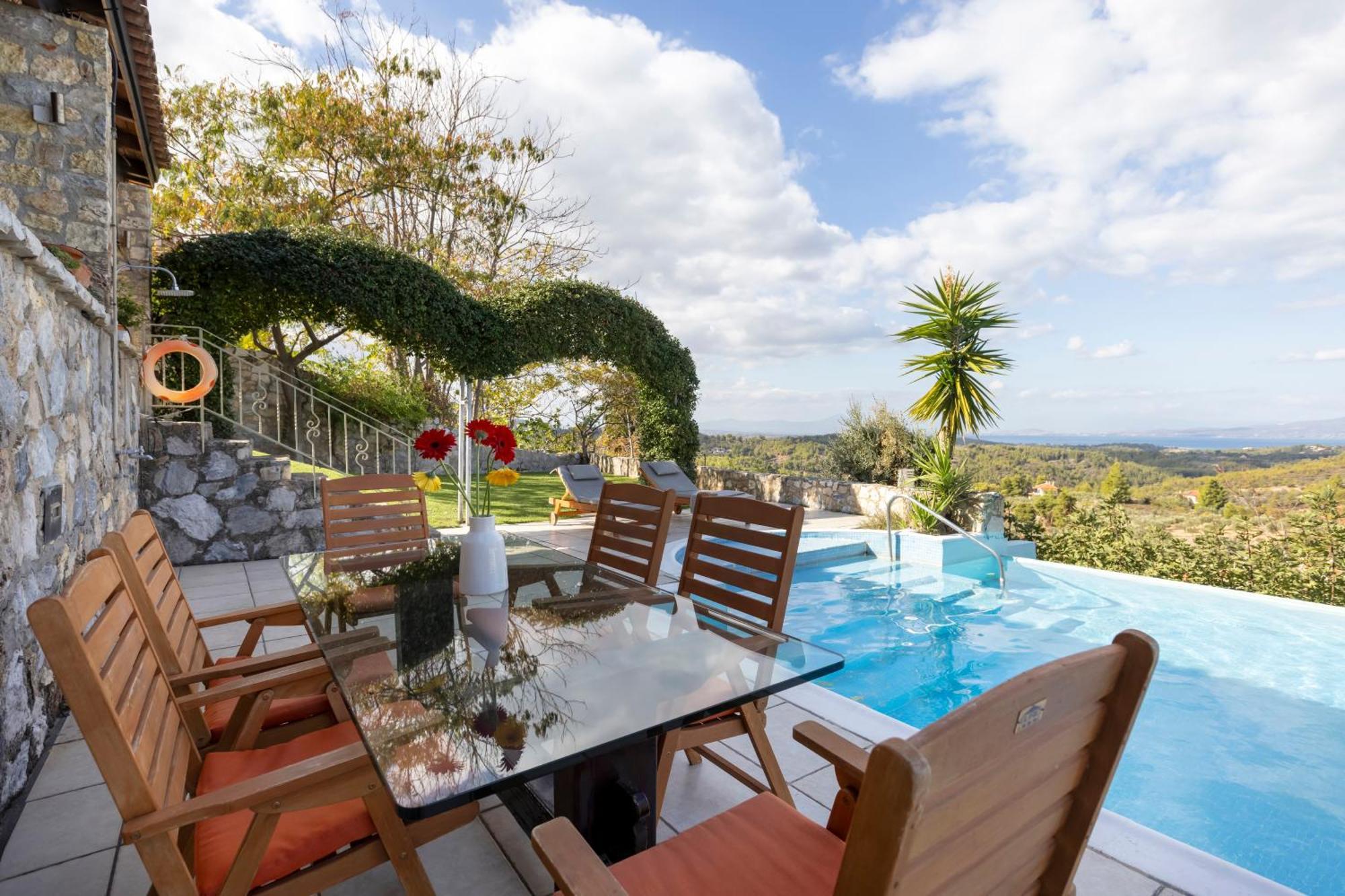 Villa Marrone Splendid Seaview Markopoulon Oropou Экстерьер фото