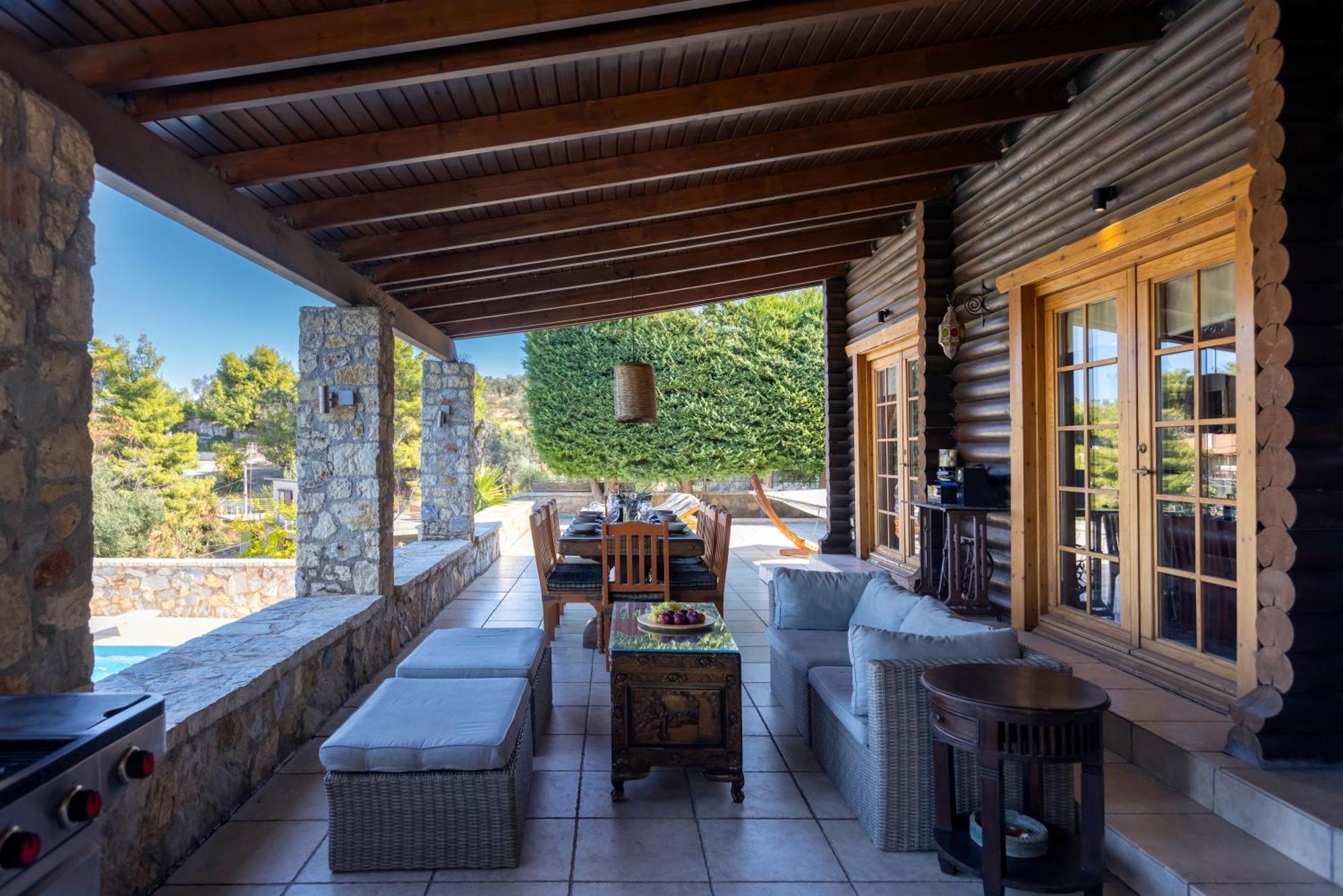 Villa Marrone Splendid Seaview Markopoulon Oropou Экстерьер фото