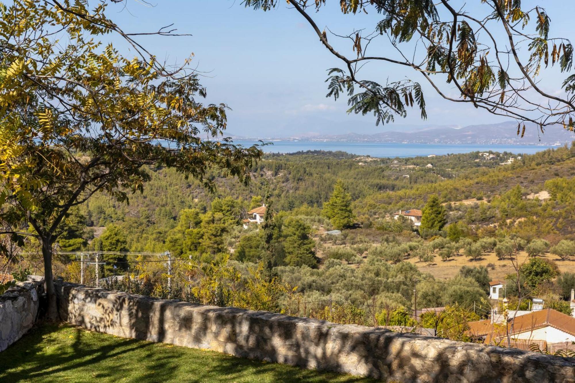 Villa Marrone Splendid Seaview Markopoulon Oropou Экстерьер фото