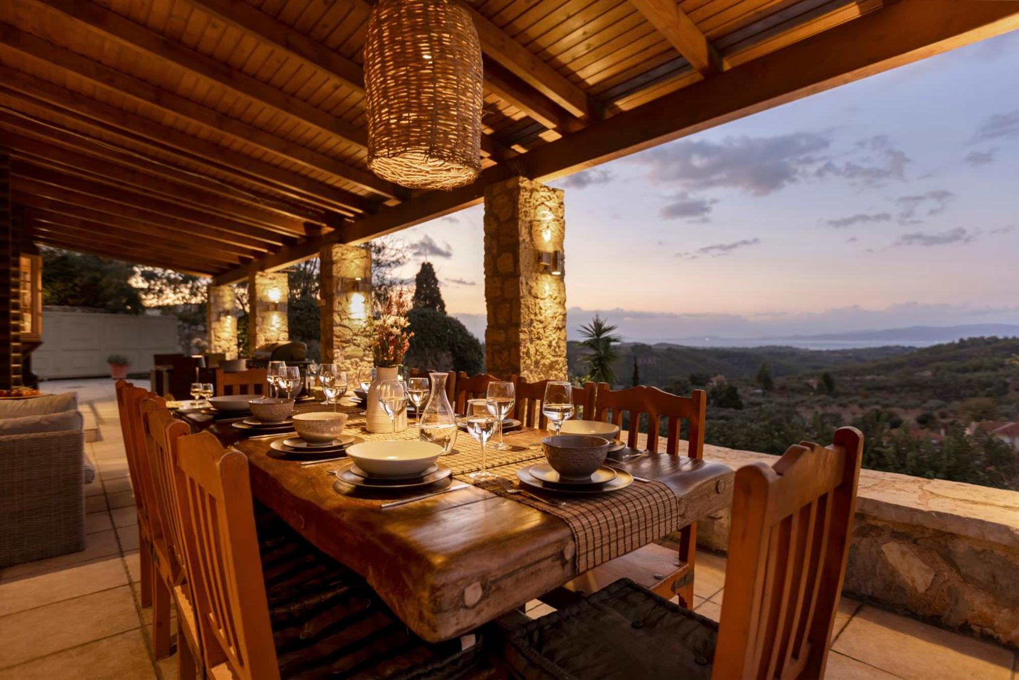 Villa Marrone Splendid Seaview Markopoulon Oropou Экстерьер фото