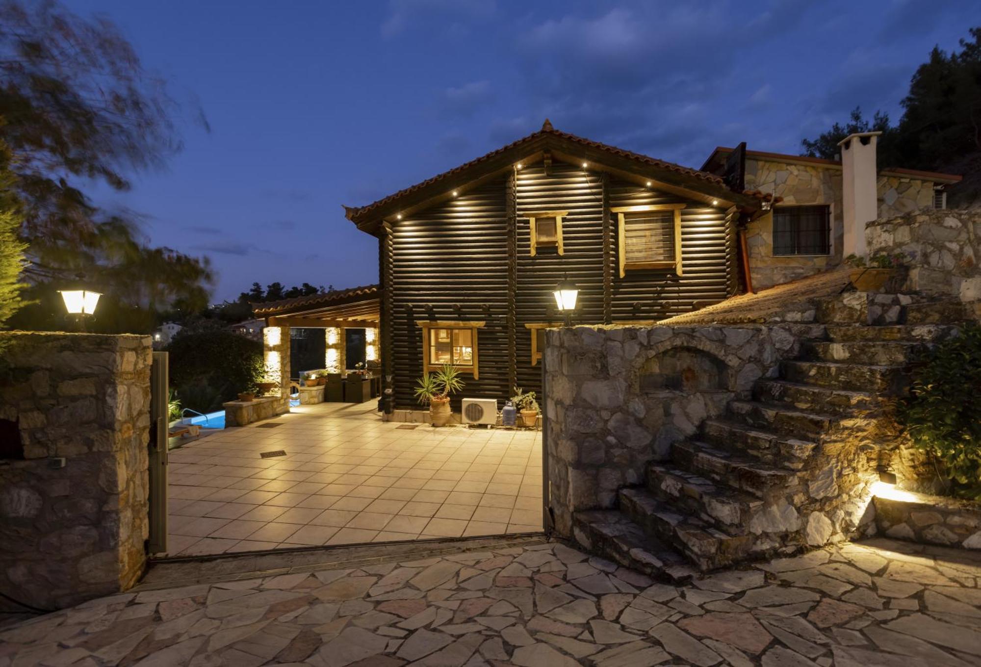 Villa Marrone Splendid Seaview Markopoulon Oropou Экстерьер фото