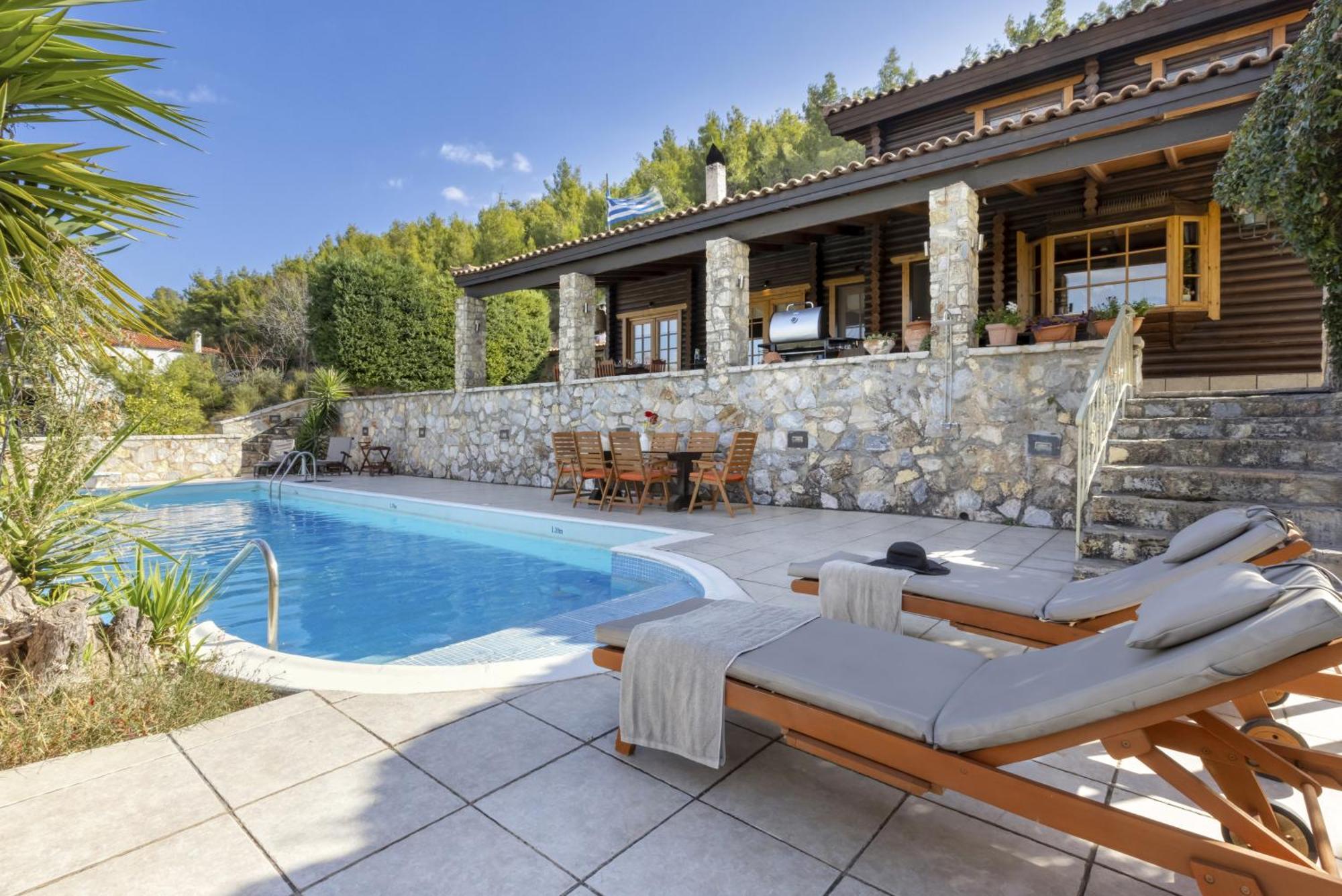 Villa Marrone Splendid Seaview Markopoulon Oropou Экстерьер фото